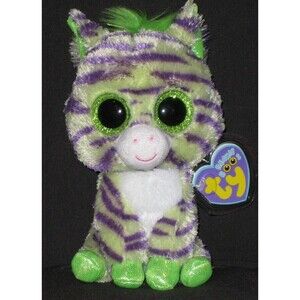 TY BEANIE BOOS  - WILD the ZEBRA - MINT with MINT TAGS